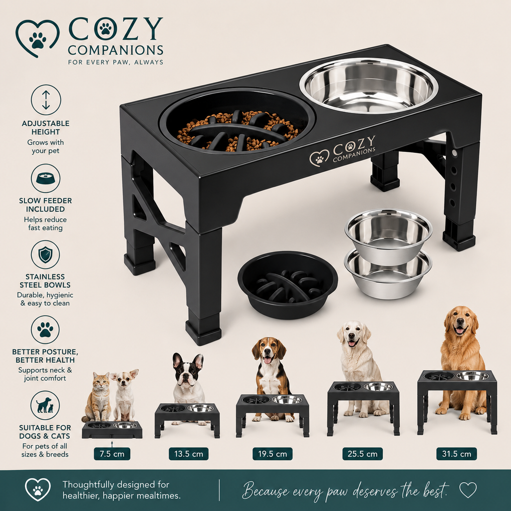 ElevaBowl Adjustable Feeding Station