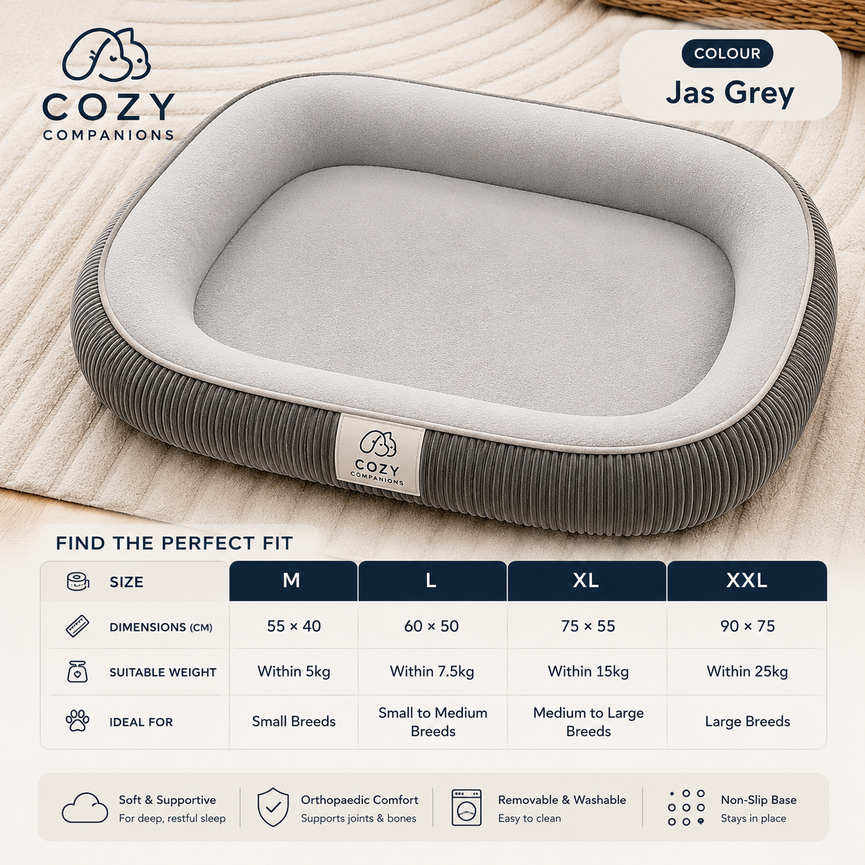 CozyNest Lounge Bed