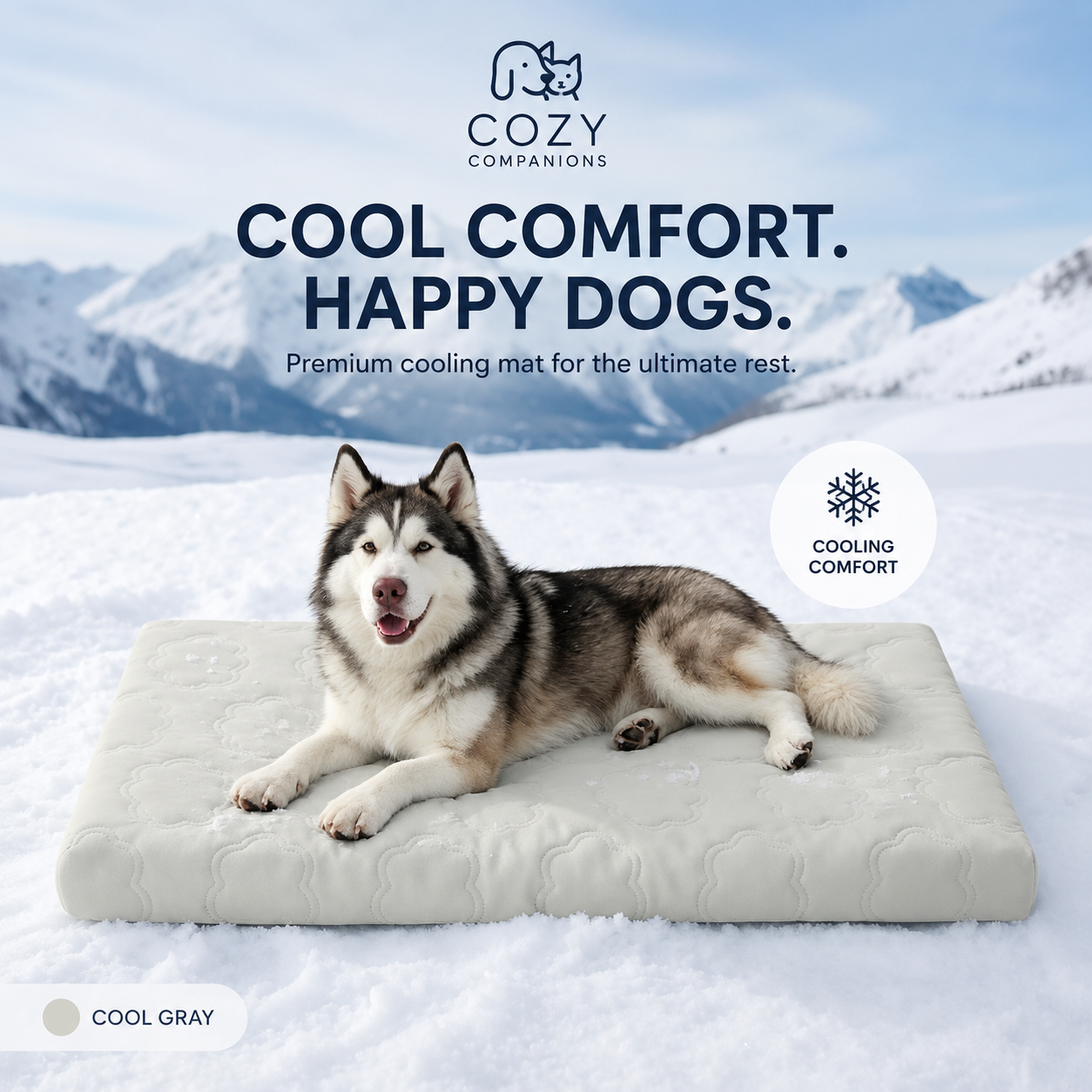 CozyChill Cooling Comfort Mat