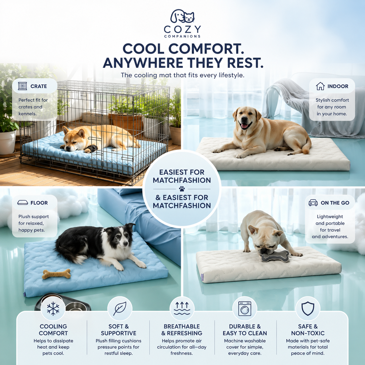 CozyChill Cooling Comfort Mat