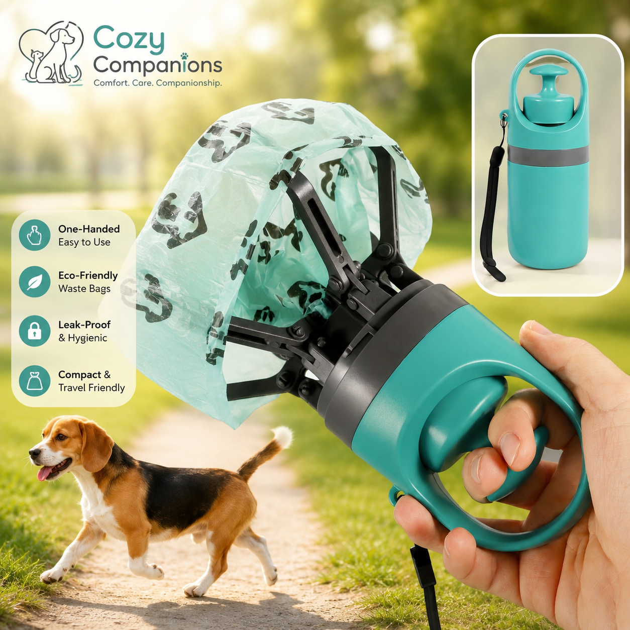 Cozy Companions CleanPaws Pooper Scooper