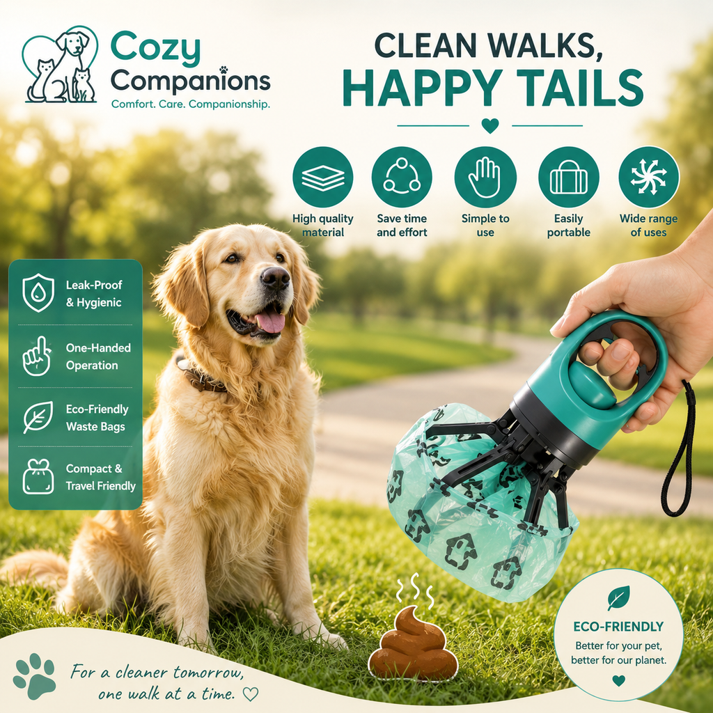 Cozy Companions CleanPaws Pooper Scooper