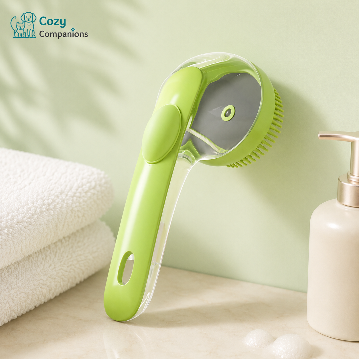 Cozy Companions Bath Brush