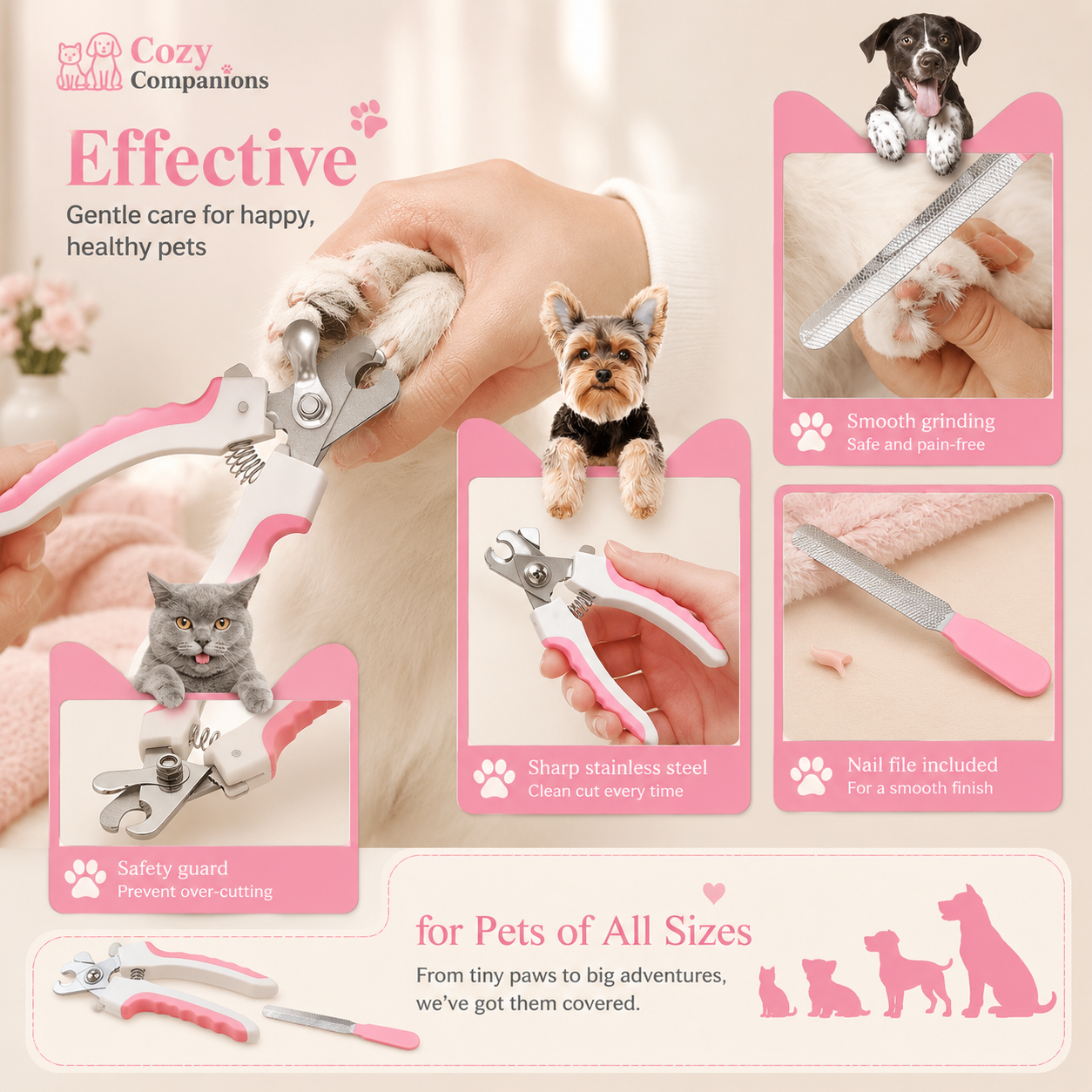 Cozy Companions Complete Grooming Kit