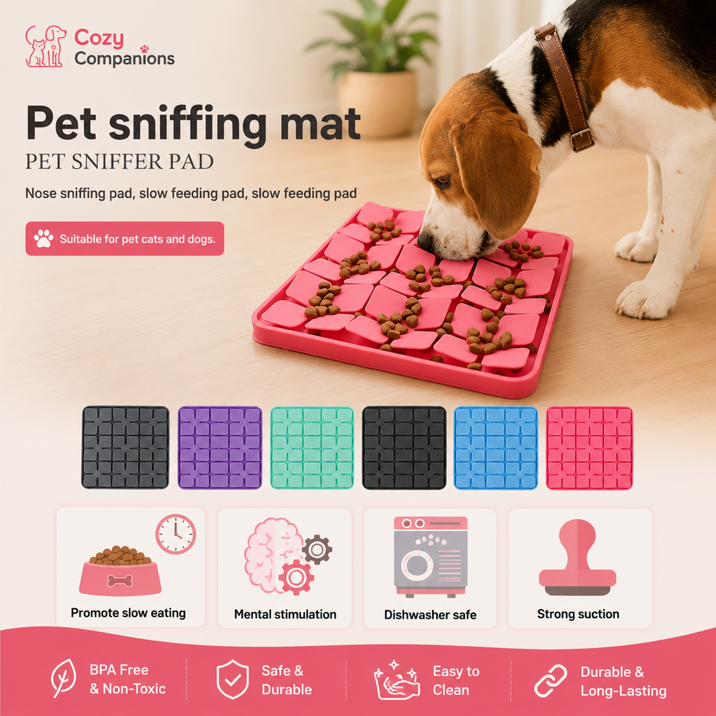 Cozy Companions Snuffle Slow Feeder Mat